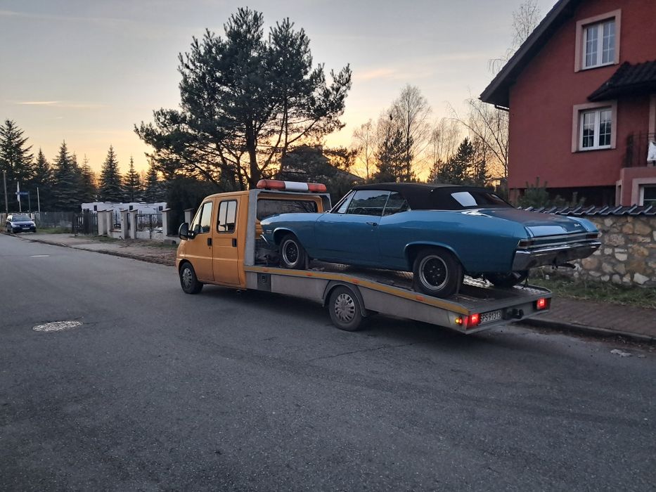 Auto-laweta ,holowanie