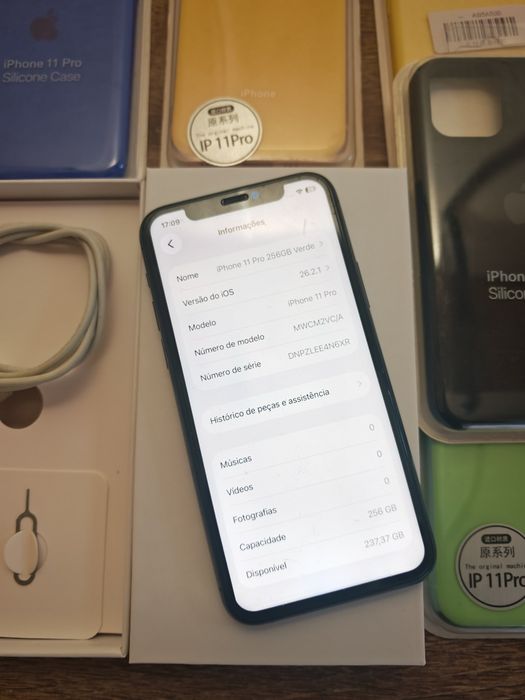 iPhone 11 Pro 5.8" 256GB  Verde Aceito Retomas