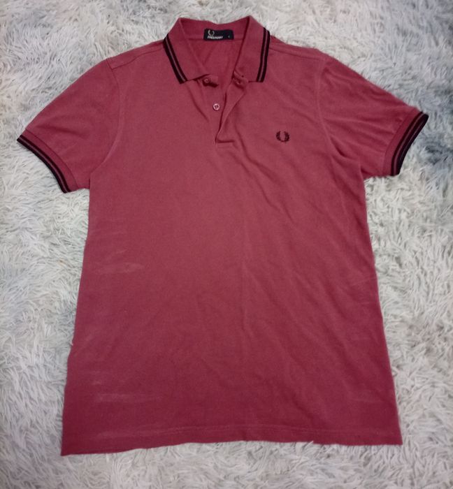 Бордовое Поло Fred Perry