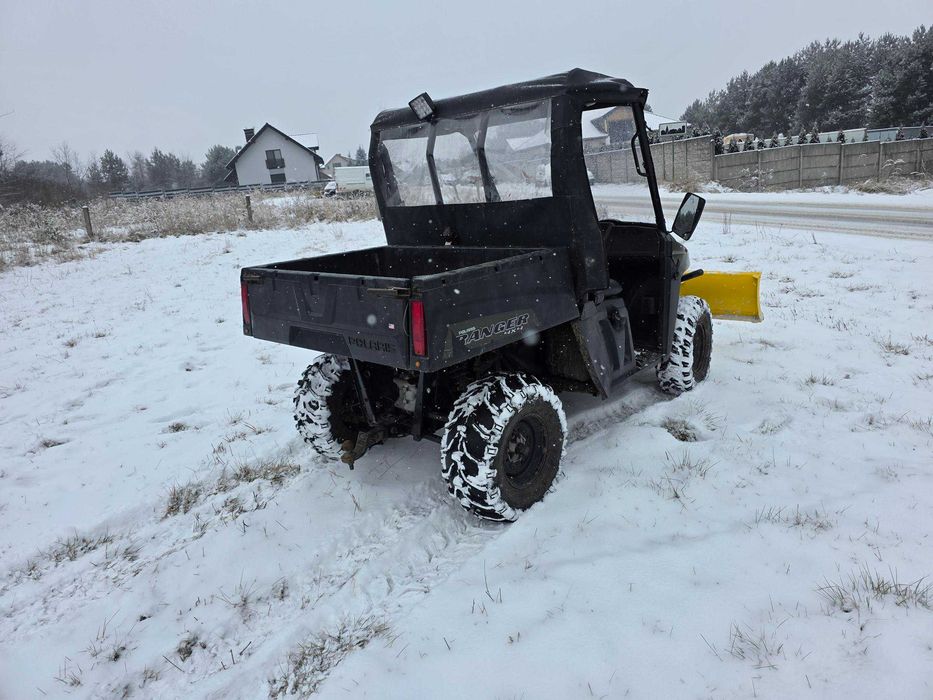 Polaris Ranger 4x4 Utv 450 Reduktor 500 Can am 570 Pług Zarejestrowany ...