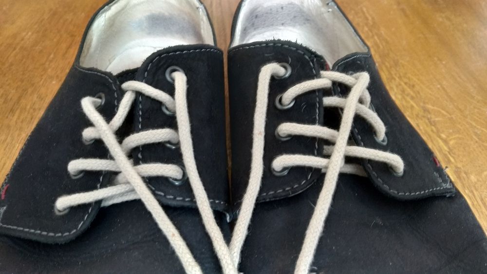 Półbuty męskie skórzane Krisbut Milano 42 czarne