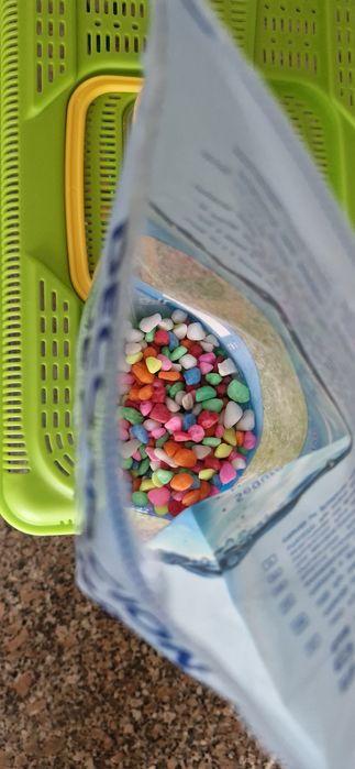 Aquário com acessorios