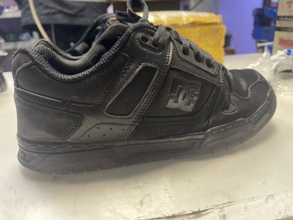 Дісі дс dc shoes кросовки чорні черные двс dvs