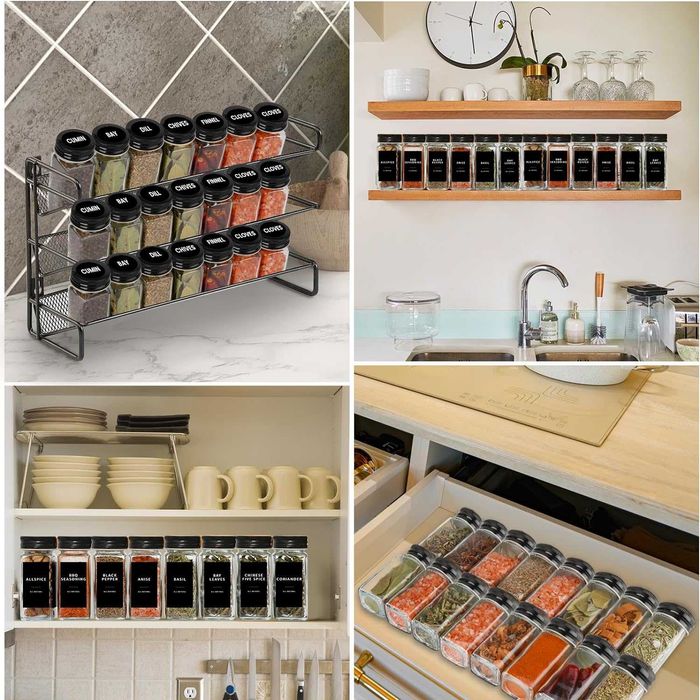 25 frascos especiarias e acessórios de organização - NOVO ENVIO GRÁTIS