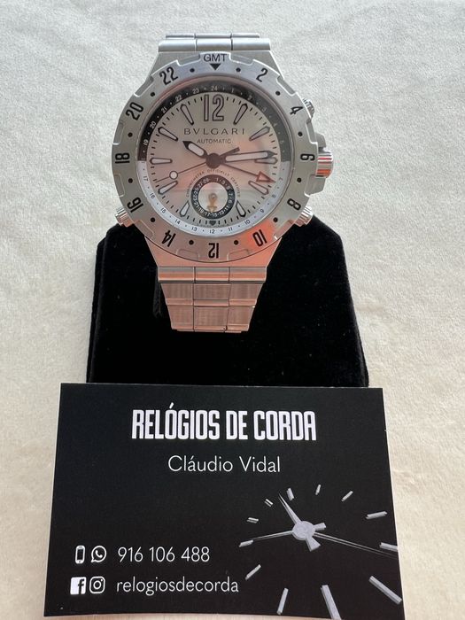 Relógio Bvlgari Diagno GMT 40S