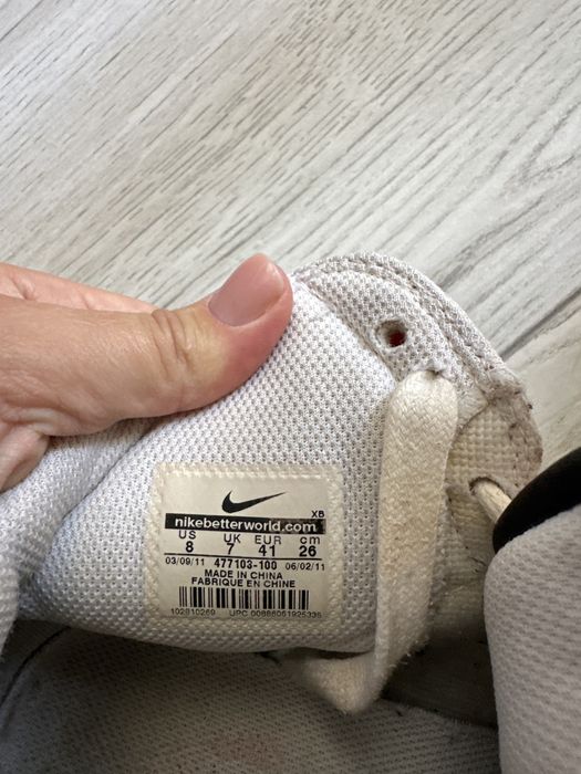 Кеды nike натуралньая кожа