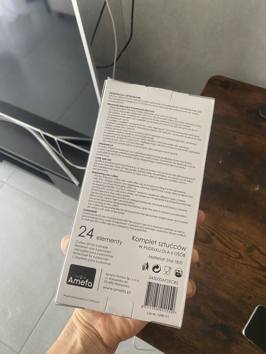 Zestaw sztućcy NOWE