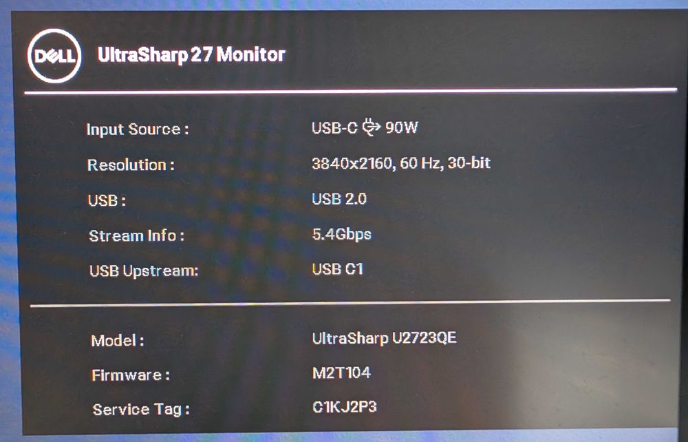 Monitor Dell UltraSharp U2723QE 27″ 4K