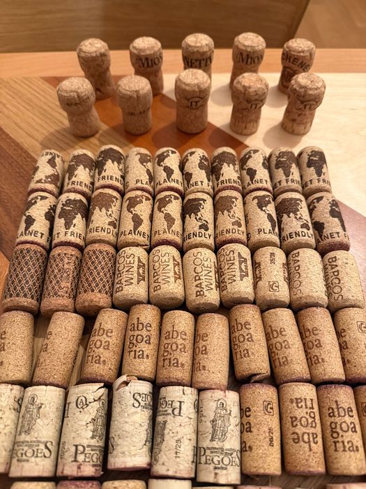 Korki po winie naturalne 100 szt.