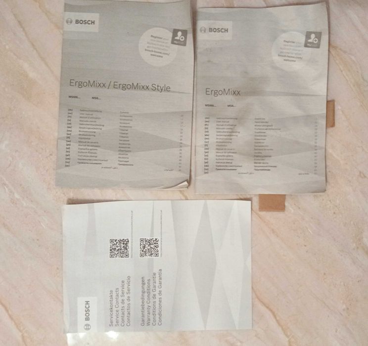 Mikser ręczny Bosch