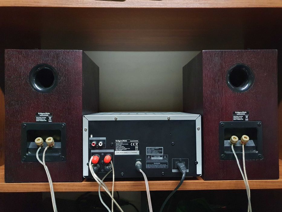 Mini wieża Kruger&Matz KM1598D przedwzmacniacz lampowy Wałbrzych