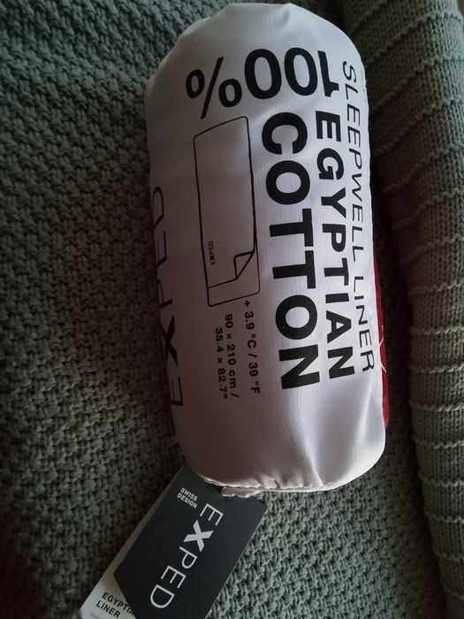 Прямокутна підкладка Exped Sleepwell, 100% єгипетська бавовна