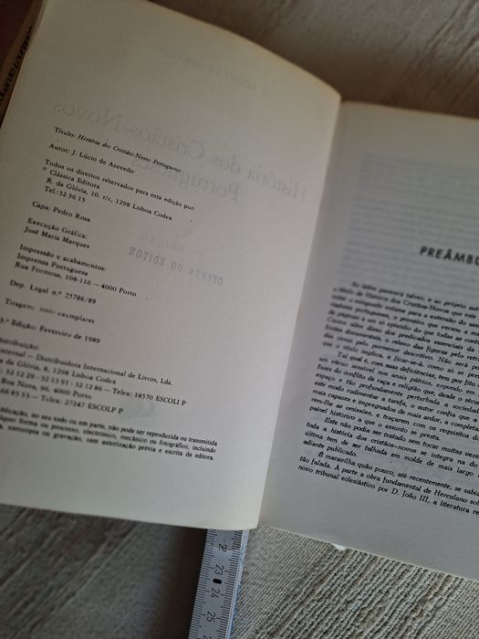 História dos Cristãos-Novos Portugueses de J. Lúcio de Azevedo