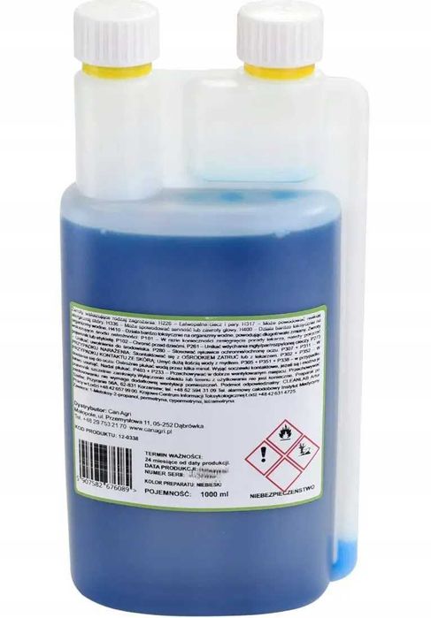 Płyn preparat owadobójczy ASEKOR FLY 1000ML NIEBIESKI