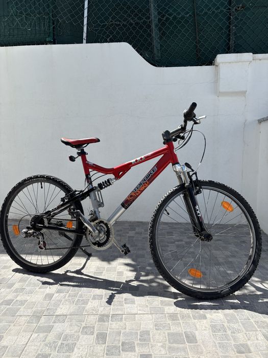 Bicicleta BTT Topbike 100 4xD Dupla Suspensão – Bom estado