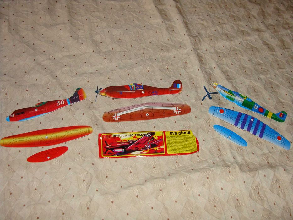 Aviões de Montar em Eva - Power Prop Flying Gliders