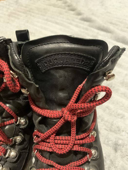 Черевики DSQUARED2 оригінал шкіряні зимові / трекінгові 42-43 розмір