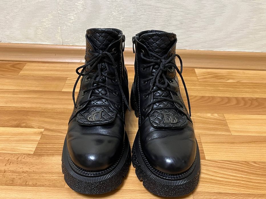 Демесезоні шкіряні  ботинки