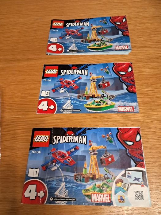 Lego Spiderman 76134. Wiek 4+.
