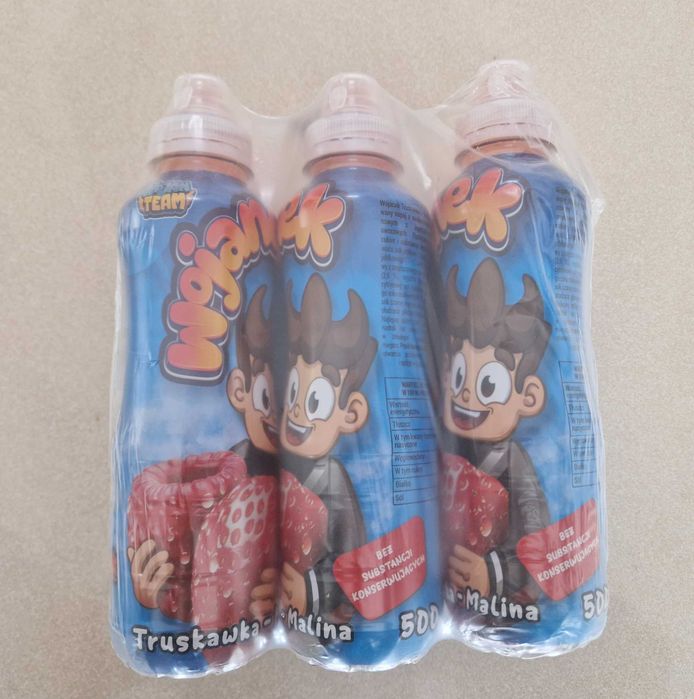 Wojanek niebieski 6 sztuk/zgrzewka wojanki truskawka malina