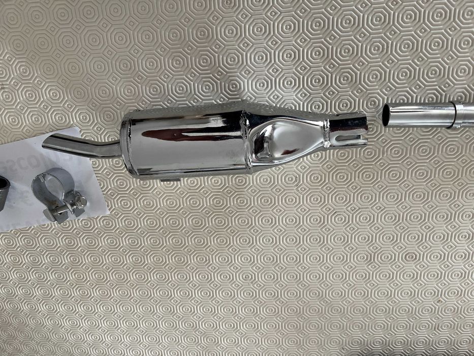 Linha escape completa (exhaust for 72cc) NOVA Honda Mini Trail Z50A