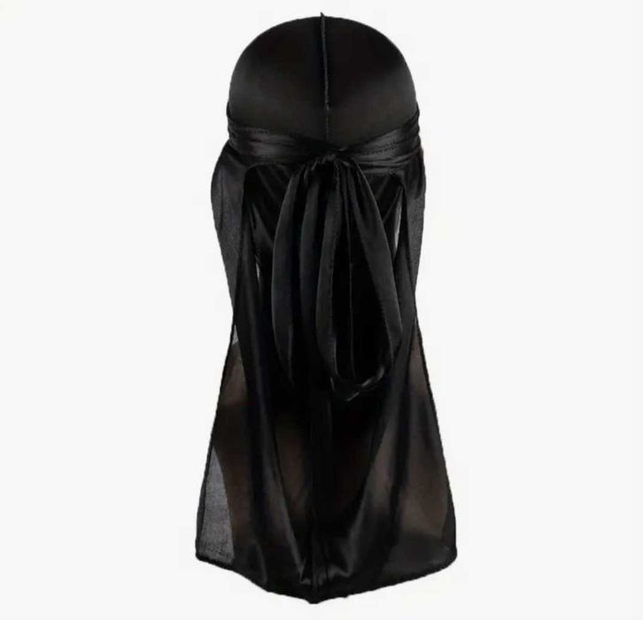 Chusta Durag bandana na głowę męski czarny