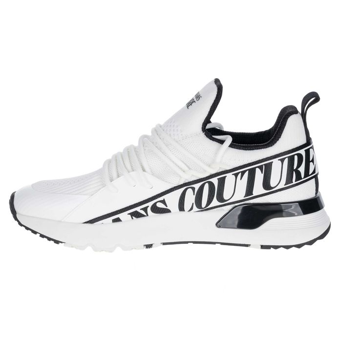 VERSACE JEANS COUTURE efektowne męskie sneakersy FONDO DYNAMIC white