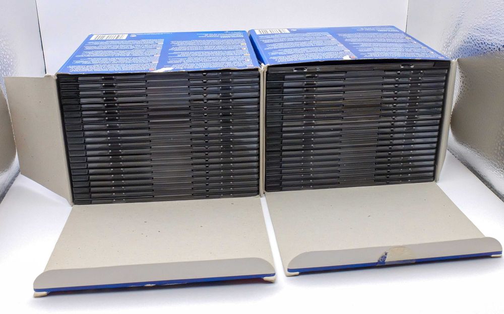 Lote de 40 Caixas Slim para CD / DVD (Vazias) - Novas