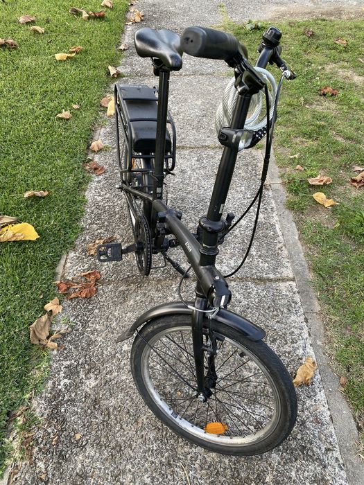 Bicicleta Elétrica Dobrável E FOLD 100 Preto