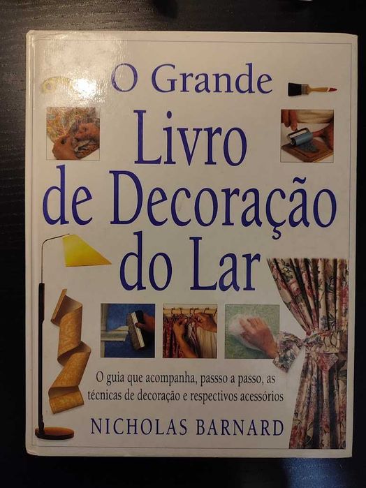(Env. Incluído) O Grande Livro de Decoração do Lar de Nicholas Barnard