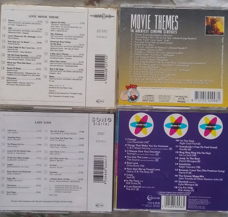 Płyty CD składanki