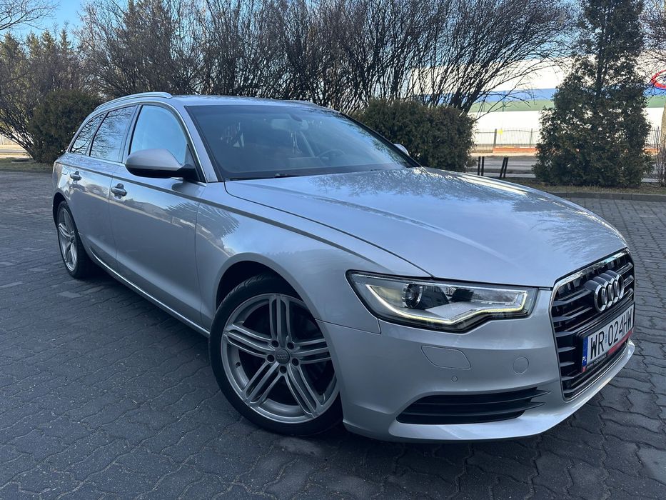 Audi A6 Avant Audi A6 C7 2.0 TDI 177KM | NOWA SKRZYNIA W ASO | Kamera | Skóra | LED
