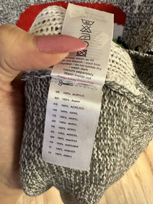 Sweterek swiąteczny rozmiar l christmas shop sesja święta christmas