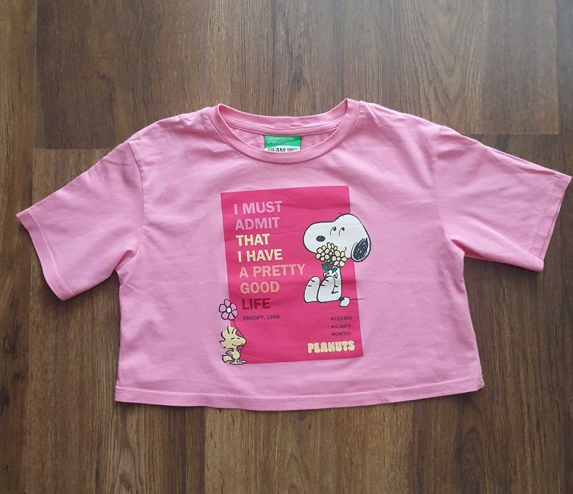 Krótki t-shirt United Colors of Benetton  r. 122