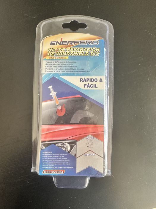 Kit reparação para vidro