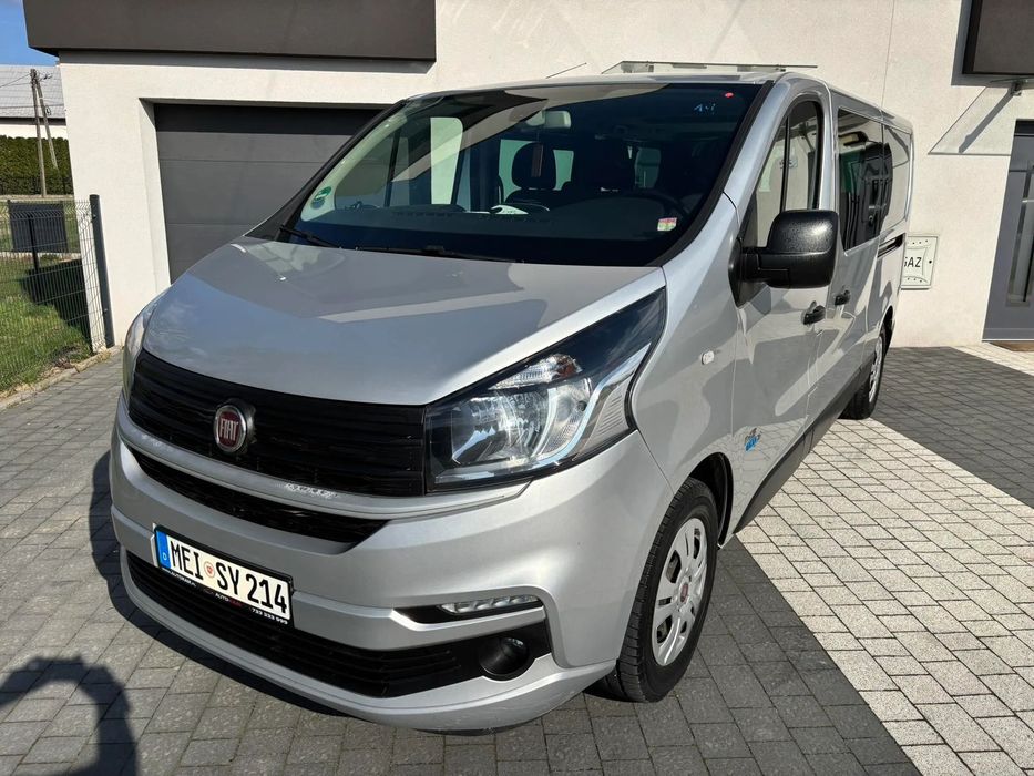 Fiat Talento 1.6 diesel 9-os. LONG Klima + tył Gwarancja ZAMIANA RATY f. VAT 23 %