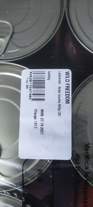 Wild Freedom, puszki 6x800g, Czysty Kurczak