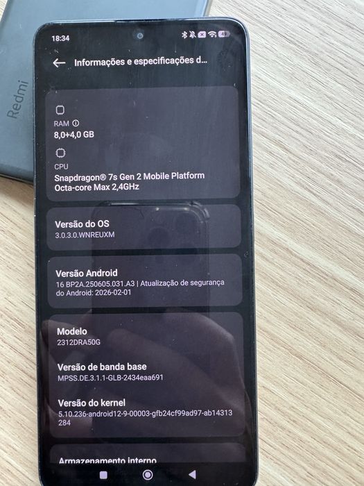 Xiaomi Redmi Note 13 pro+ 5G 12gb ram