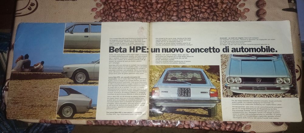 Журнал пособие LANCIA BETA HPE 1600 2000 року випуску