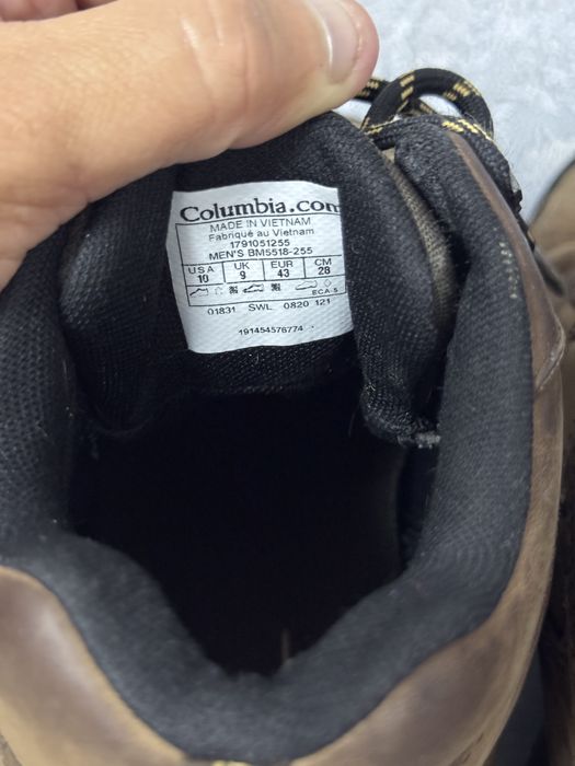 Черевики зимові шкіряні Columbia Waterproof 100% оригінал