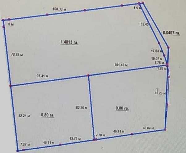 Продаж фасадної ділянки Київська обл 300кВт 311 соток БЕЗ КОМІСІЇ