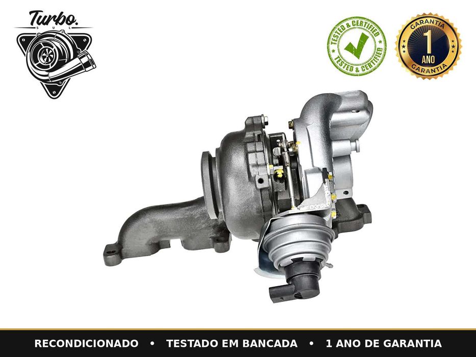 Turbo Reconstruído Garrett 775517 VW / Audi / Seat / Skoda 1.6 TDI 105cv