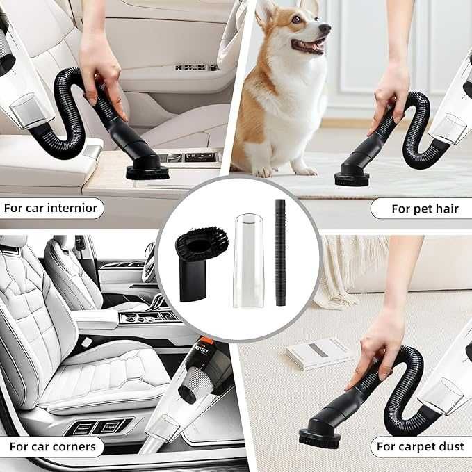 Ręczny bezprzewodowy odkurzacz - lekki odkurzacz samochodowy