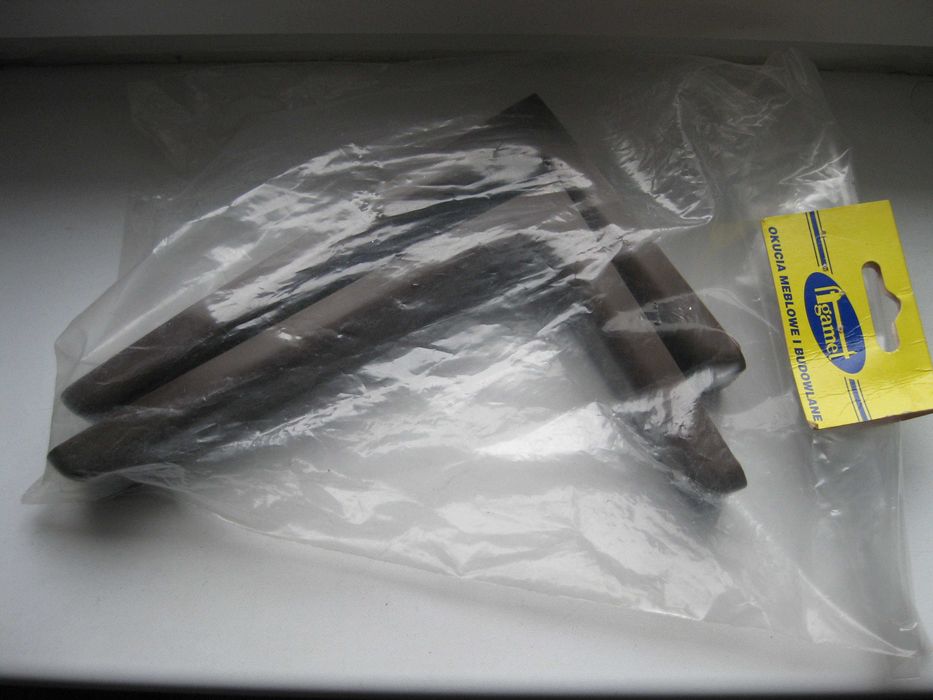 Podpórka pod półkę z osłonką L-180mm Jasny brąz