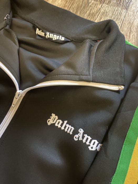 palm angels zip hoodie