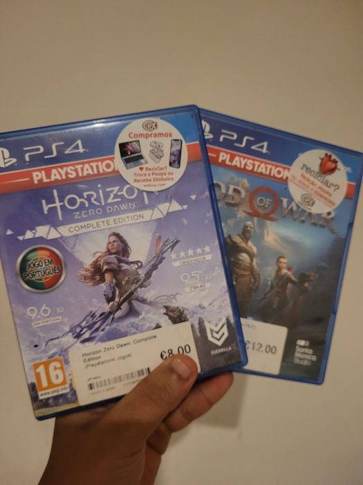 Ps4 500gb com 2 jogos