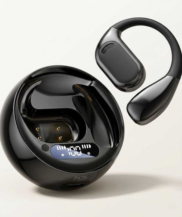 Беспроводные наушники M76 Open-Ear: Звук 360° и полный комфорт