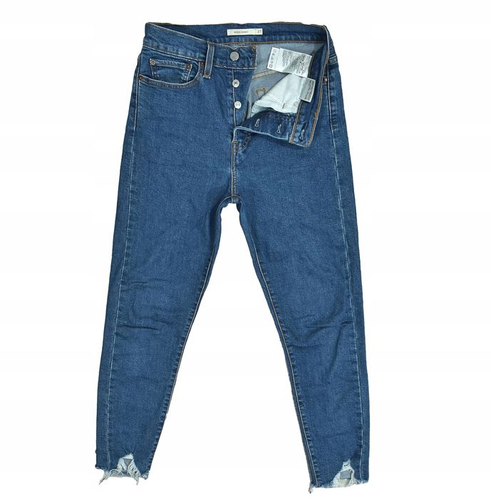 Levis Wedgie Skinny Spodnie Damskie Jeansy W27