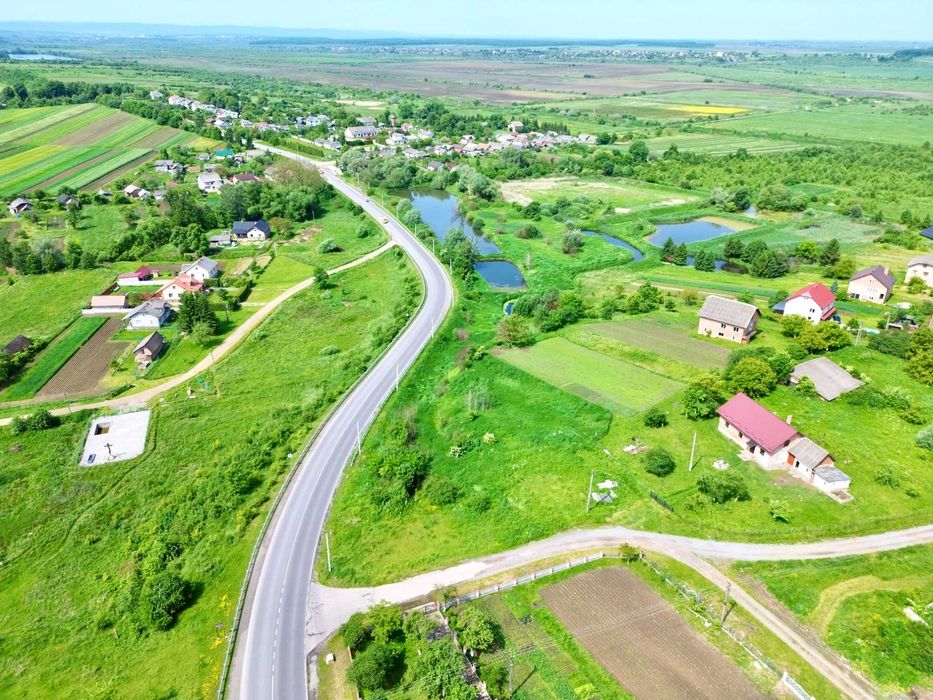 Унікальна ділянка 2.2 га. з ставками на Прикарпатті!