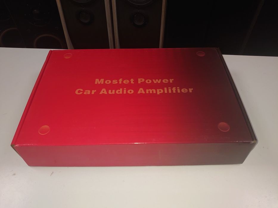 Усилитель автомобильный 4х канальный. АВ класса.Новый.